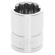 Performance Tool 3/8" Drive 15mm Metric 12-Point Socket