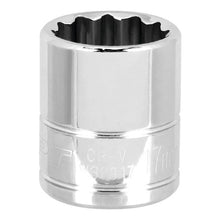 Performance Tool 3/8" Drive 17mm Metric 12-Point Socket