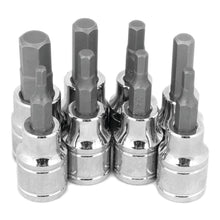 Performance Tool SAE Hex Bit Socket Set 3/8" Drive (8 Piece)
