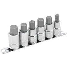 Performance Tool Hex Bit Socket Set 1/2" Drive (6 Piece)
