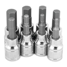 Performance Tool 3 to 10mm Metric Hex Bit Socket Set 3/8" Drive (8 Piece)