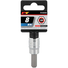 Performance Tool 8mm Metric Hex Bit Socket Set 3/8" Drive
