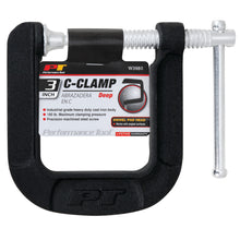 Performance Tool Heavy Duty 3-1/2" Deep Throat C-Clamp