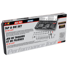 Performance Tool Metric Tap & Die Set (40 Piece)