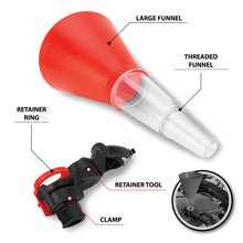 Performance Tool Hands-Free Funnel with Clamp