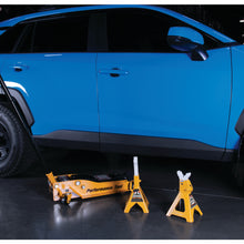 Performance Tool Ratchet Style 2-Ton Jack Stands - Yellow (Pair)