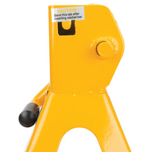 Performance Tool Ratchet Style 2-Ton Jack Stands - Yellow (Pair)