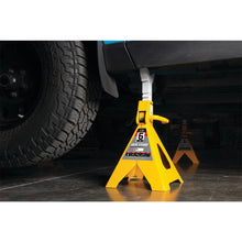 Performance Tool Ratchet Style 6-Ton Jack Stands - Yellow (Pair)
