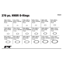 Performance Tool HNBR O-Ring Assortment (270 Piece)