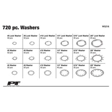 Performance Tool Lock Washer Assortment (720 Piece)