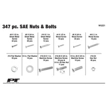 Performance Tool SAE Size Fastner Assortment (347 Piece)