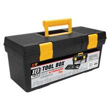Performance Tools Heavy Duty 18" Plastic Tool Box (Black)