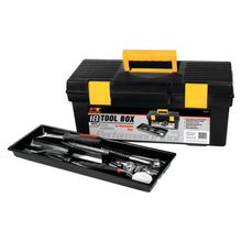Performance Tools Heavy Duty 18" Plastic Tool Box (Black)