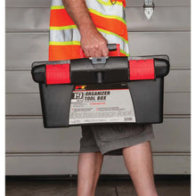 Performance Tools Heavy Duty 19" Plastic Tool Box (Black)
