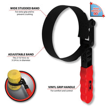 Performance Tools Swivel Filter Wrench (2-15/16 to 3-3/4")