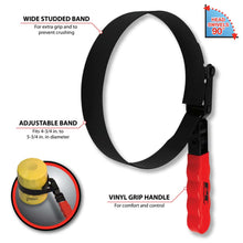 Performance Tools Swivel Filter Wrench (4-3/4 to 5-3/4")