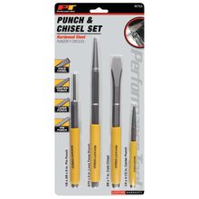 Performance Tool Punch and Chisel Set (4 Piece)