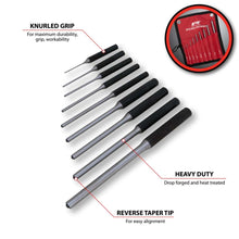 Performance Tool Roll Pin Punch Set (9 Piece)
