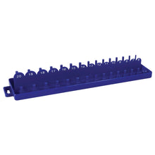Performance Tool 3/8" Drive Metric Socket Tray Holder - Holds 30 Sockets