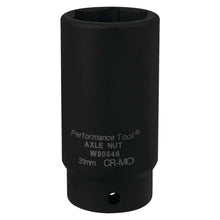 Performance Tool 1/2" Drive 31mm FWD Axle Nut Socket