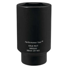 Performance Tool 1/2" Drive 38mm FWD Axle Nut Socket