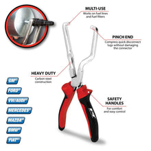Performance Tool Fuel Line Clip Removal Pliers
