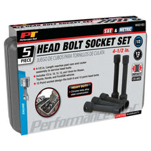 Performance Tool 1/2" Drive Head Bolt Socket Set (5 Piece)