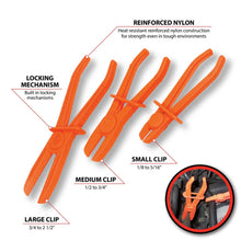 Performance Tool Fuel Line Clamp Set (3 Piece)