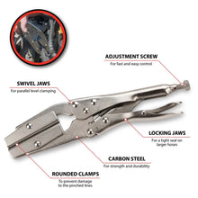 Performance Tool 10" Hose Pinch-Off Locking Pliers
