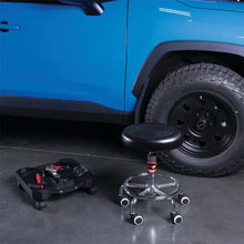 Performance Tool Adjustable Pneumatic Rolling Bar Stool
