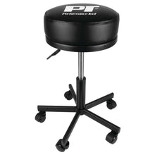 Performance Tool Extra-Thick Big Top Adjustable Pneumatic Rolling Shop Stool