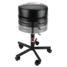 Performance Tool Extra-Thick Big Top Adjustable Pneumatic Rolling Shop Stool