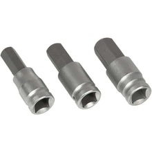 Performance Tool 3/8" Drive Large Metric Hex Bit Socket Set (3 Piece)