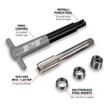 Performance Tool Spark Plug Thread Repair Kit M14-1.25 (5 Piece)