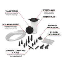 Performance Tool Vacuum/Pressure Pump Kit
