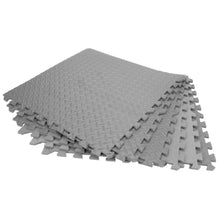 Performance Tool Protective Anti-Fatigue Interlocking Floor Mat 24" x 24" Gray (6 Piece)