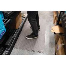 Performance Tool Protective Anti-Fatigue Interlocking Floor Mat 24" x 24" Gray (6 Piece)