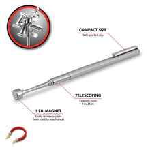 Performance Tool Telescoping Magnetic Pickup Tool