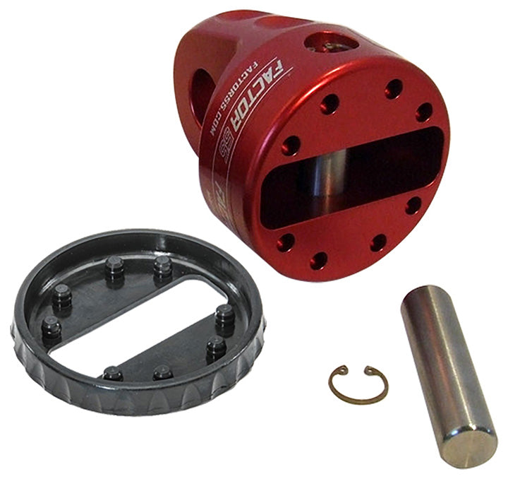 Factor55 Prolink Winch Shackle Mount Assembly (Red)