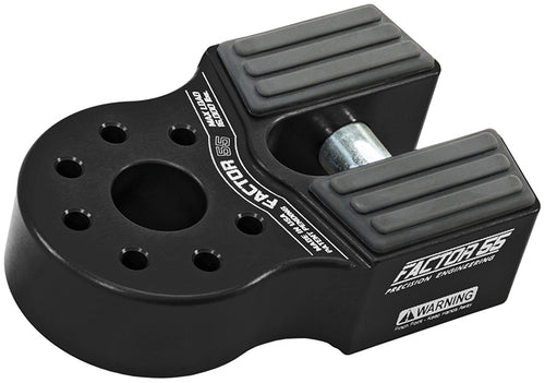 Factor55 Flatlink Winch Shackle Mount Assembly-BLACK