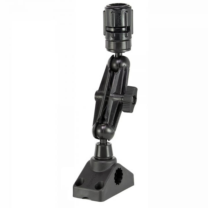 Scotty Ball Mounting System With Gear-Head Adapter Post and Combination Side/Deck Mount