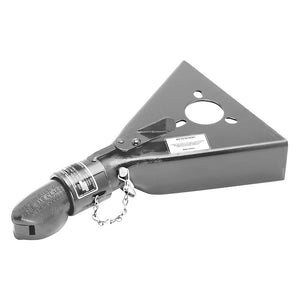 BULLDOG Collar-Lok Coupler w/ Low-Profile Latch - 2" Ball - A-Frame - 5000 lbs