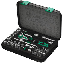 Wera 8100 SA 2 Zyklop 1/4 Metric Ratchet Set 42 Pieces