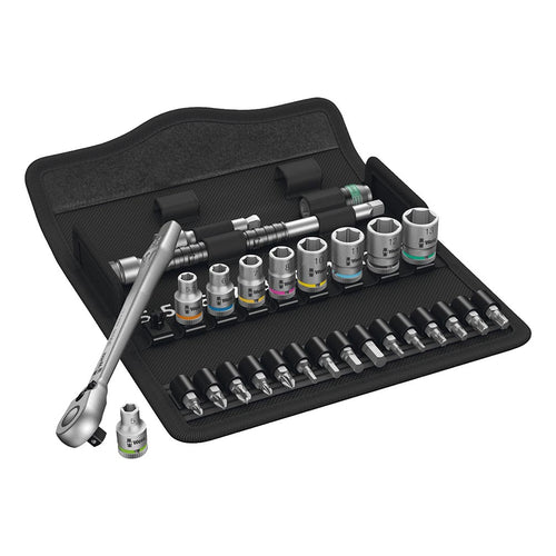 Wera 8100 SA 8 Zyklop Metal Ratchet Set Switch Lever 1/4