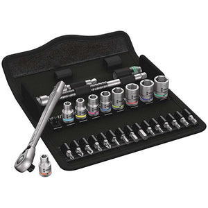 Wera SAE 1/4" Drive Ratchet Set (28 Piece)