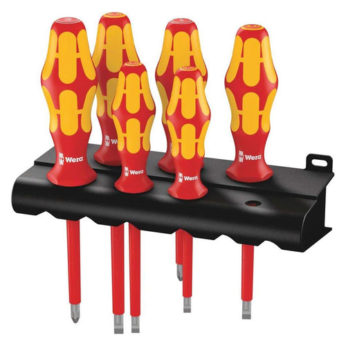 Wera Kraftform Plus 160i/6 Insulated Professional Screwdriver Set 6-Piece