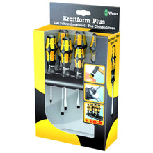 Wera 932/6 Kraftform Plus Screwdriver Set and Rack 6-Pieces