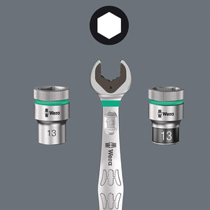 WERA Joker Switch 11 - Set of Metric ratcheting combination wrenches - 11 Piece