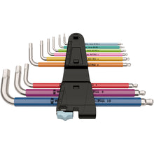 Wera 05022669001 L-Key Set 3950 Spkl/9 SM Metric of Stainless Steel MULTI