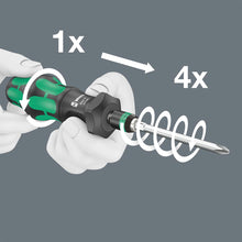 Wera Bit-holding Screwdriver Handle with Rapidaptor Quick-Release